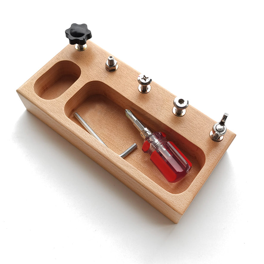 Montessori Materials Screw Driver Board