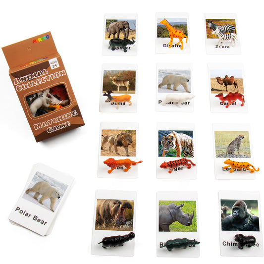 Montessori Animal Match - Forest Animal