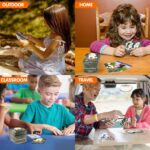 Animal Footprint Matching Game - Wild Animals Flash Cards Toys For Autistic Child Age 4 (6)
