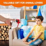Animal Footprint Matching Game - Wild Animals Flash Cards Toys For Autistic Child Age 4 (7)
