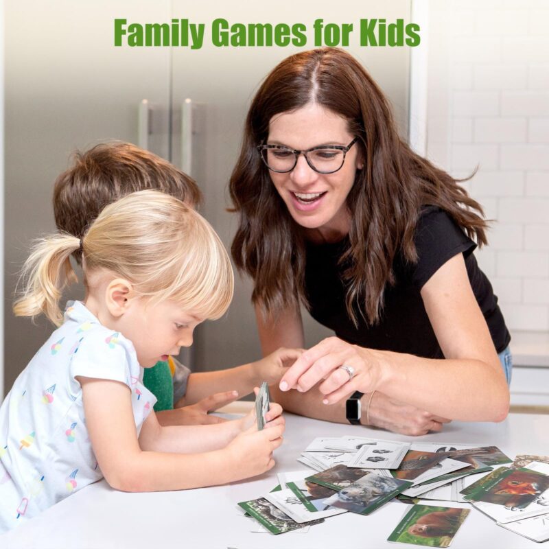 Animal Track Matching Game Forest Animals Figurines Materials In Montessori Classroom (5)