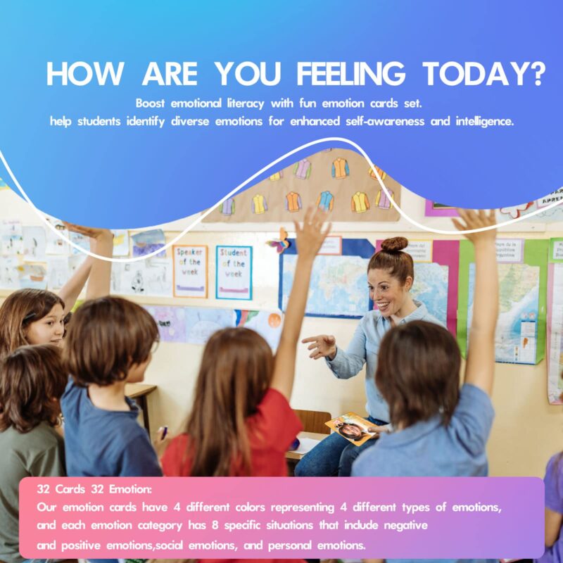 Emotions Autism Picture Cards For Speech Therapy​ - Autistic Children's Toys (2)