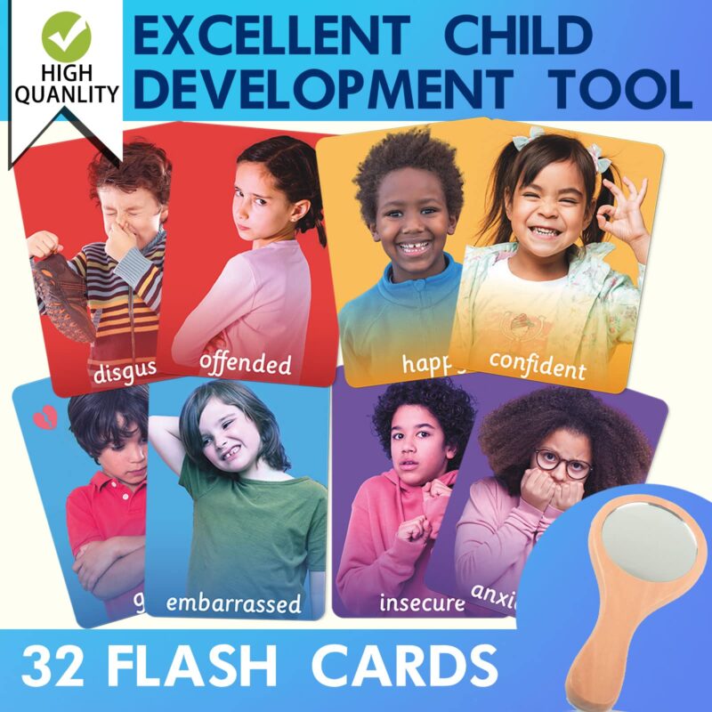 Emotions Autism Picture Cards For Speech Therapy​ - Autistic Children's Toys (3)
