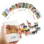 Miniature Forest Animal Figurines Matching Cards - Learning Toys for 3+ Year Olds​ (7)
