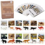 Miniature Forest Animal Toy Figurines With Matching Cards - Speech Language Toys (1)