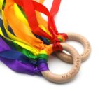 Wood Ring Ribbon Rainbow Streamers Educational Toys For 3 Year Olds​ (6)