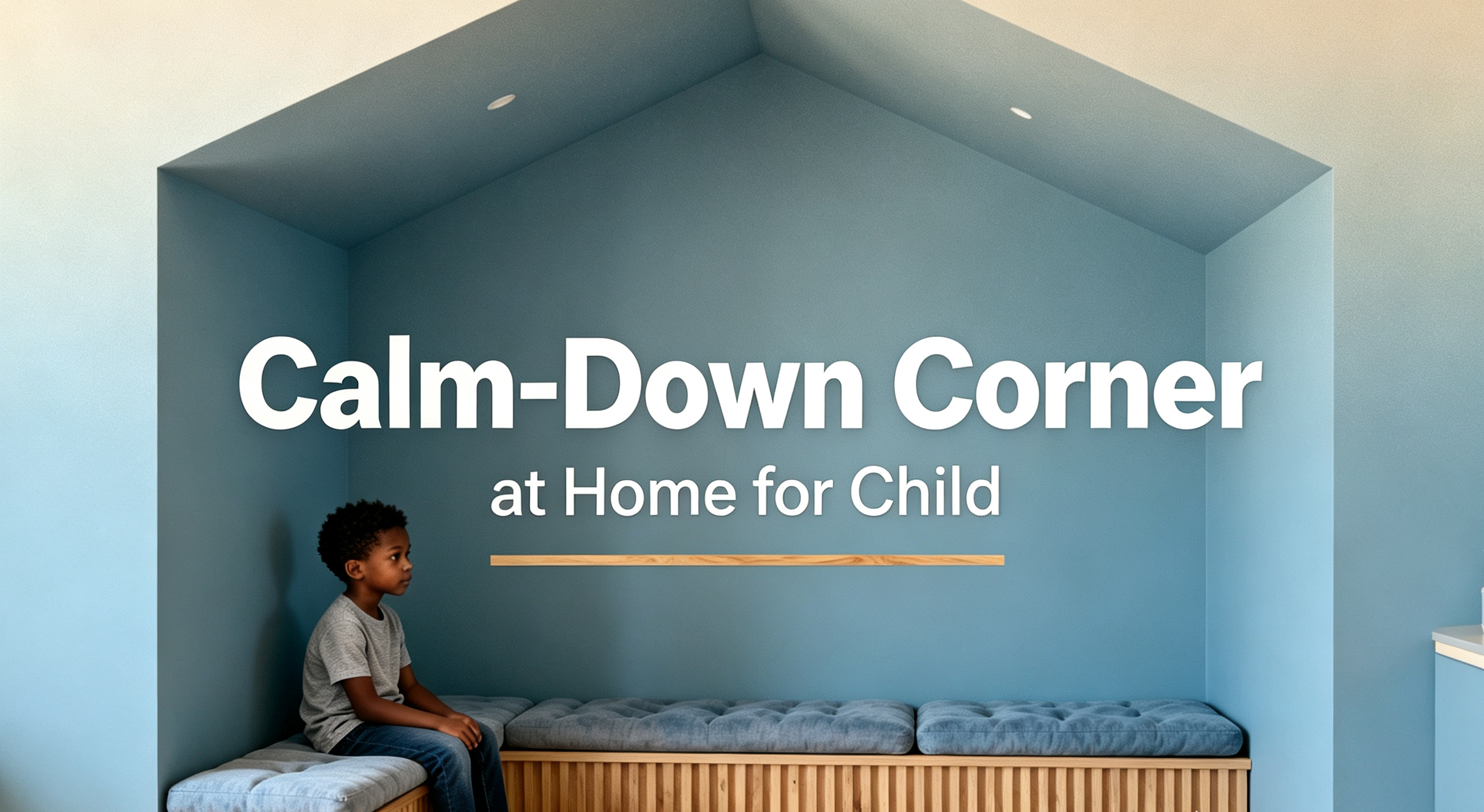 Calm-Down Corner at Home for Child