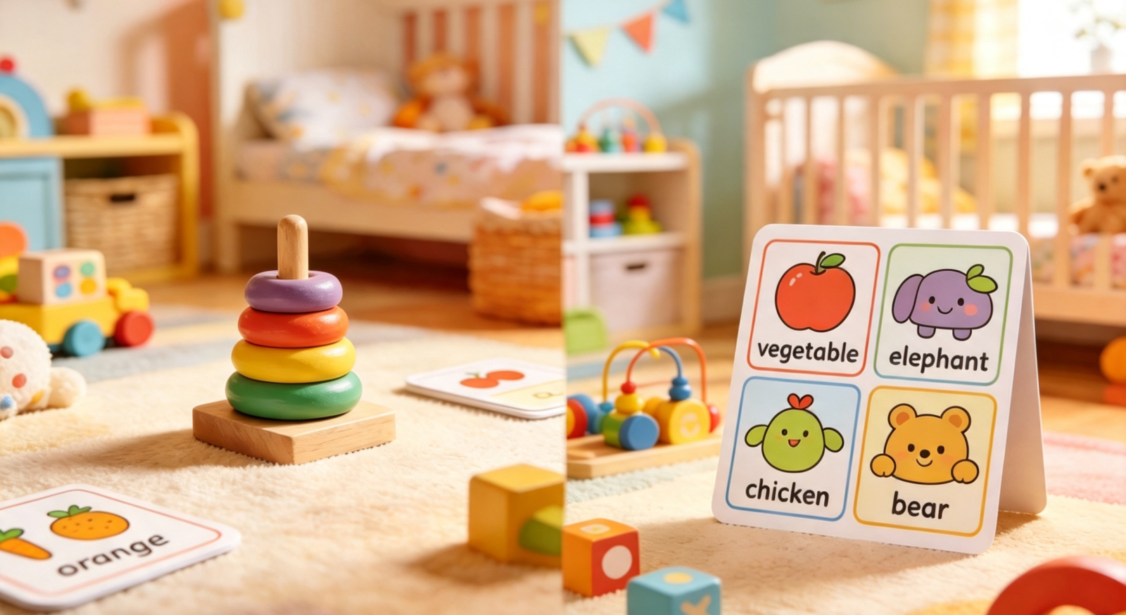 Real Objects vs Cartoon Flashcards Which Spark Deeper Sensory and Emotional Learning in Early Childhood