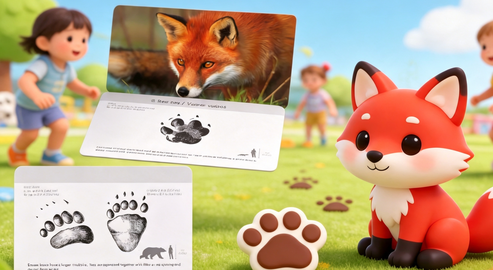 Animal Footprint Matching Game A Sensory Adventure That Sharpens Young Minds and Emotional Growth