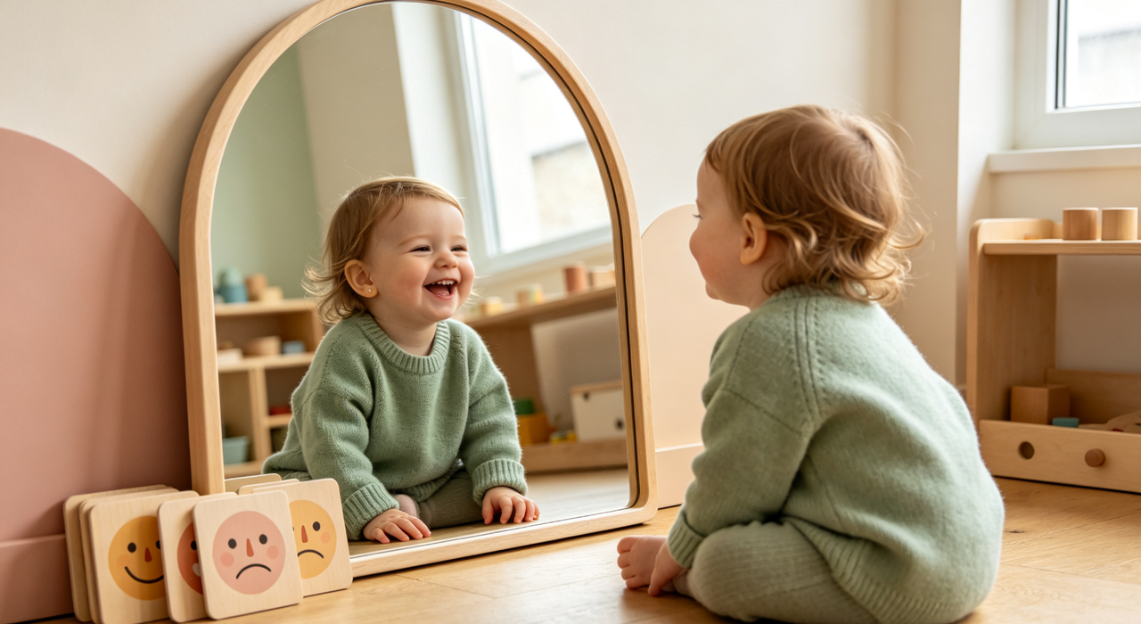 Mirror Play for Emotional Development: The Surprisingly Simple Tool Building Your Child’s Self-Awareness