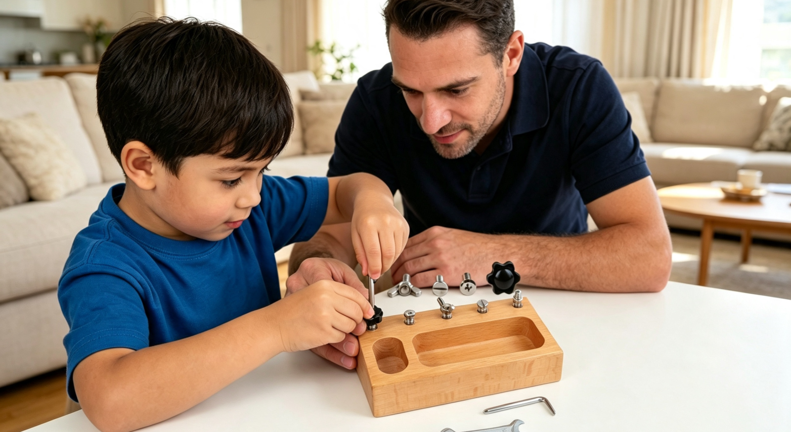 Montessori Screwdriver Busy Board Transforming Child Development Through Hands-On Sensory Play
