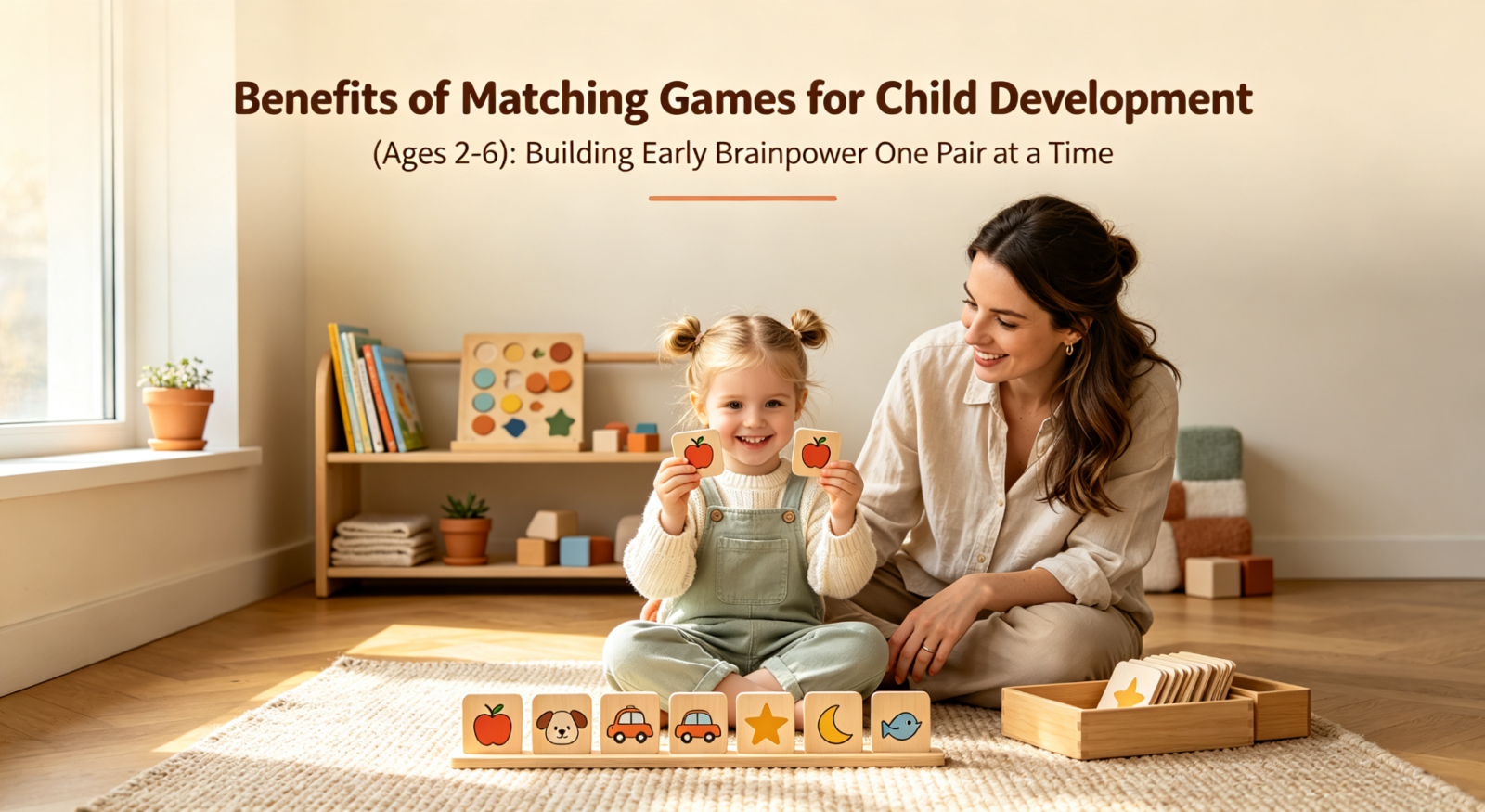 Benefits of Matching Games for Child Development (Ages 2-6) Building Early Brainpower One Pair at a Time