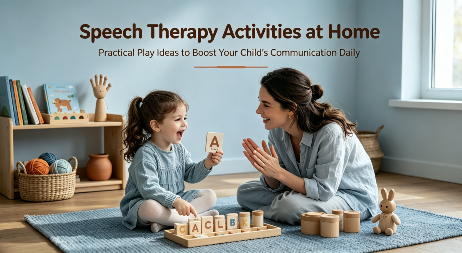 Speech Therapy Activities at Home: Practical Play Ideas to Boost Your Child’s Communication Daily